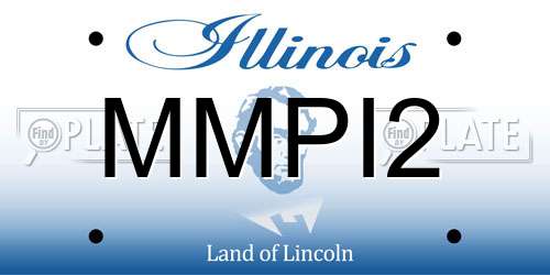 MMPI2 Illinois License Plate