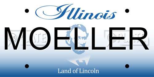 MOELLER Illinois License Plate