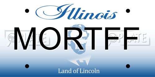 MORTFF Illinois License Plate