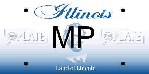 MP Illinois License Plate