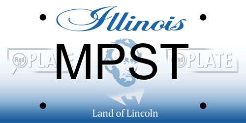 MPST Illinois License Plate