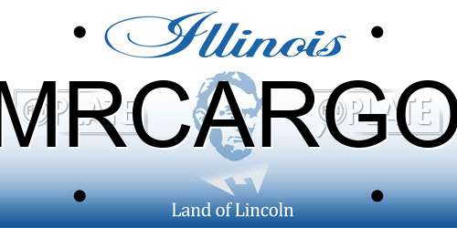 MRCARGO Illinois License Plate