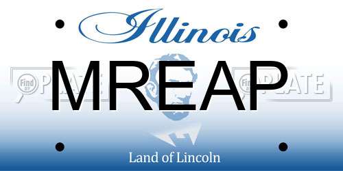 MREAP Illinois License Plate