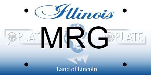MRG Illinois License Plate