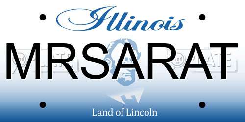 MRSARAT Illinois License Plate
