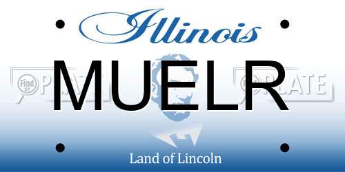 MUELR Illinois License Plate