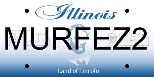 MURFEZ2 Illinois License Plate