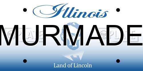 MURMADE Illinois License Plate