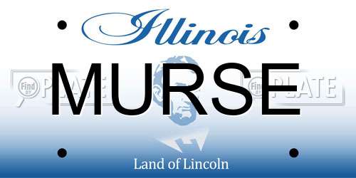 MURSE Illinois License Plate