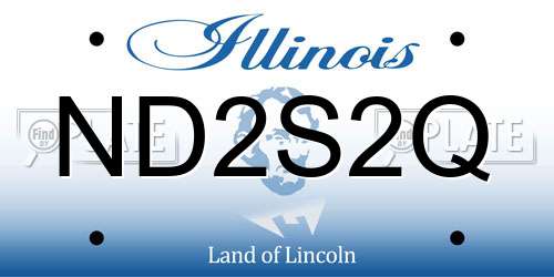 ND2S2Q Illinois License Plate