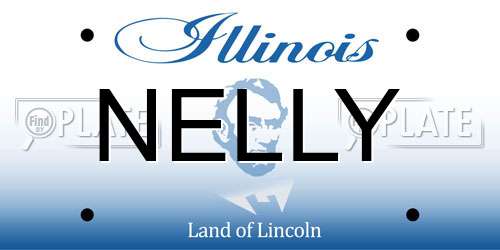 NELLY Illinois License Plate