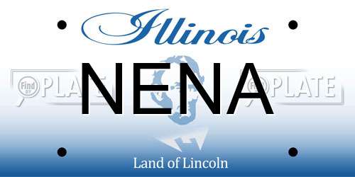 NENA Illinois License Plate