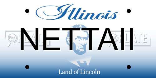 NETTAII Illinois License Plate