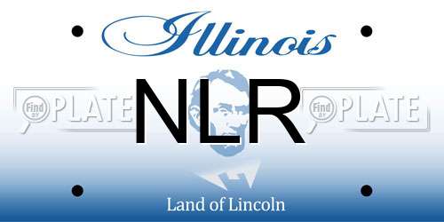 NLR Illinois License Plate
