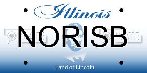 NORISB Illinois License Plate