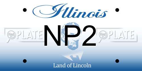 NP2 Illinois License Plate