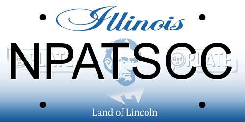 NPATSCC Illinois License Plate