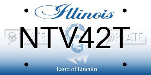 NTV42T Illinois License Plate
