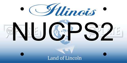 NUCPS2 Illinois License Plate