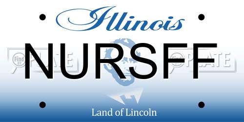 NURSFF Illinois License Plate
