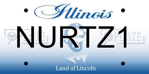 NURTZ1 Illinois License Plate