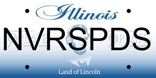 NVRSPDS Illinois License Plate