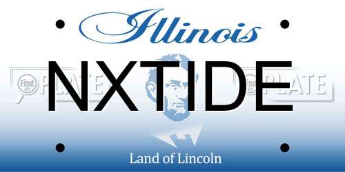 NXTIDE Illinois License Plate