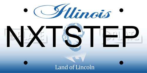 NXTSTEP Illinois License Plate