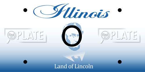 O Illinois License Plate