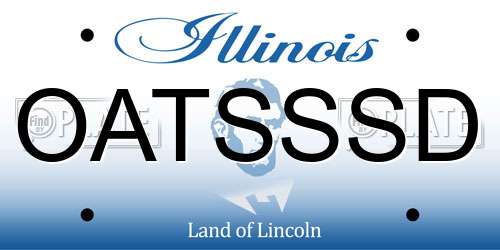 OATSSSD Illinois License Plate
