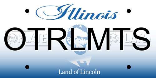OTRLMTS Illinois License Plate