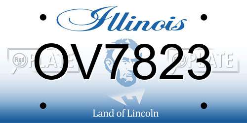 OV7823 Illinois License Plate