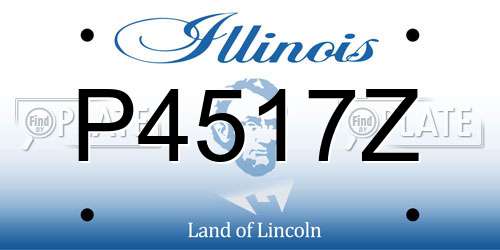 P4517Z Illinois License Plate