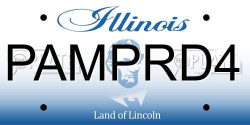 PAMPRD4 Illinois License Plate