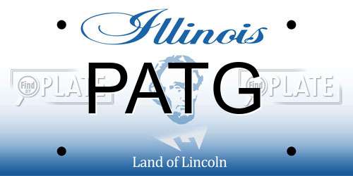 PATG Illinois License Plate