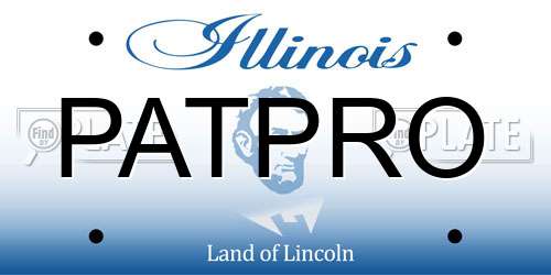 PATPRO Illinois License Plate