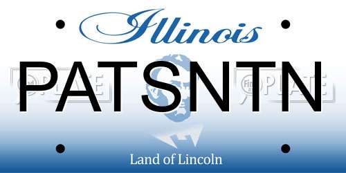 PATSNTN Illinois License Plate