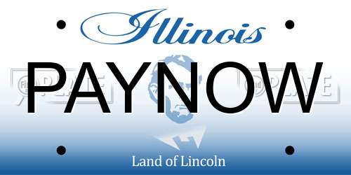PAYNOW Illinois License Plate