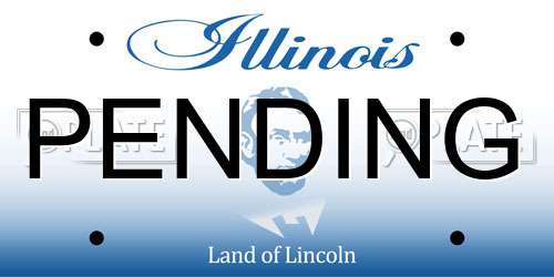 PENDING Illinois License Plate