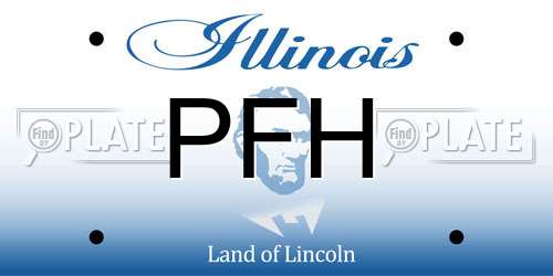 PFH Illinois License Plate