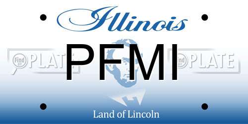 PFMI Illinois License Plate