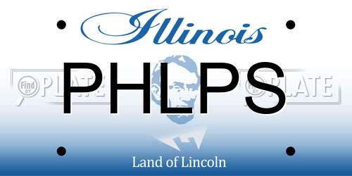 PHLPS Illinois License Plate