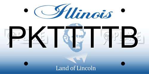 PKTTTTB Illinois License Plate