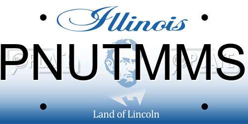 PNUTMMS Illinois License Plate