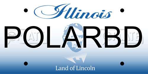 POLARBD Illinois License Plate