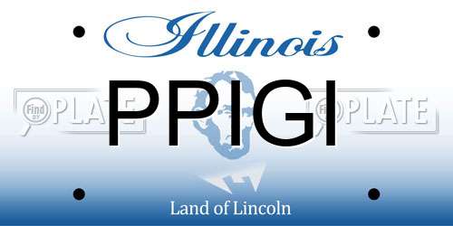 PPIGI Illinois License Plate