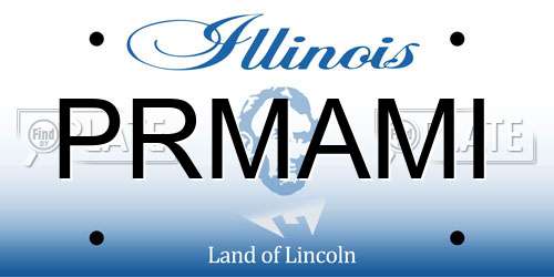 PRMAMI Illinois License Plate
