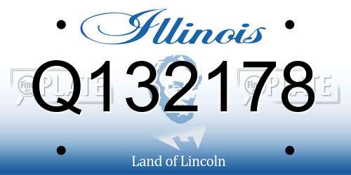 Q132178 Illinois License Plate
