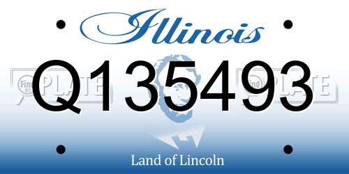 Q135493 Illinois License Plate