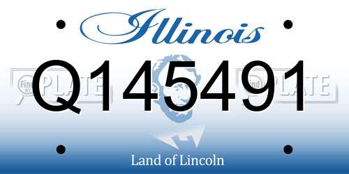 Q145491 Illinois License Plate